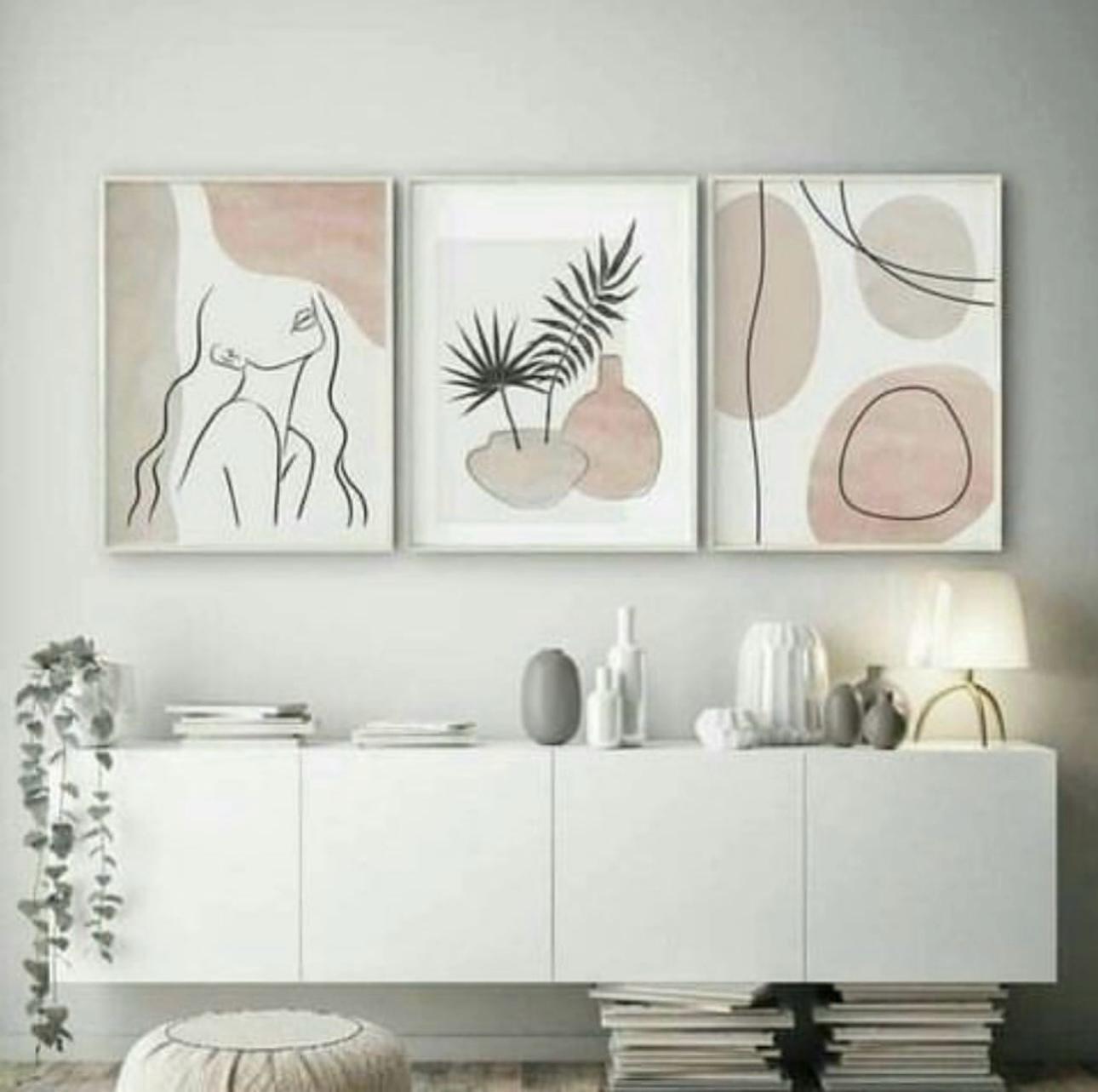 Woman Line Art | Set of 3