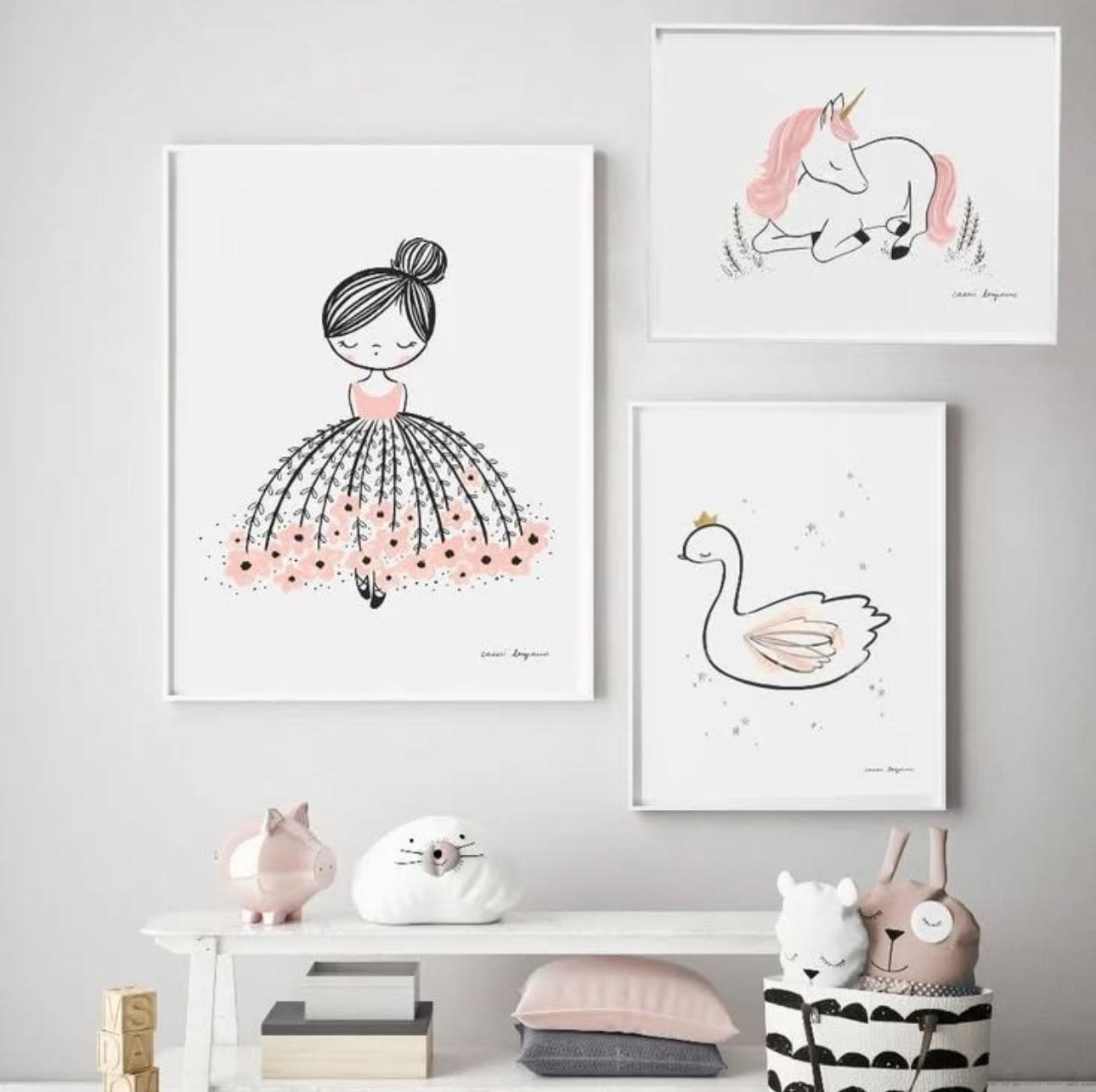 Kids Wall Art | Set of 3