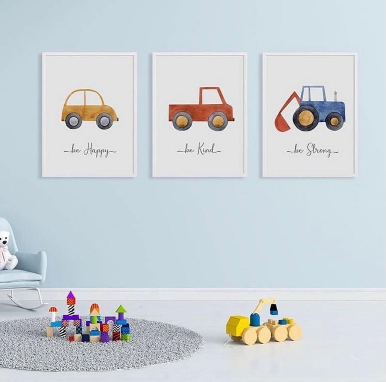 Kids Wall Art | Set of 3