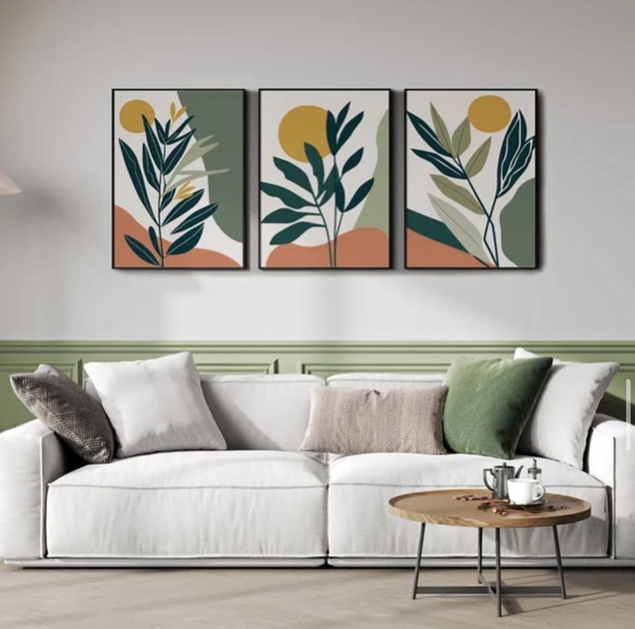 Botanical Wall Art | Set of 3
