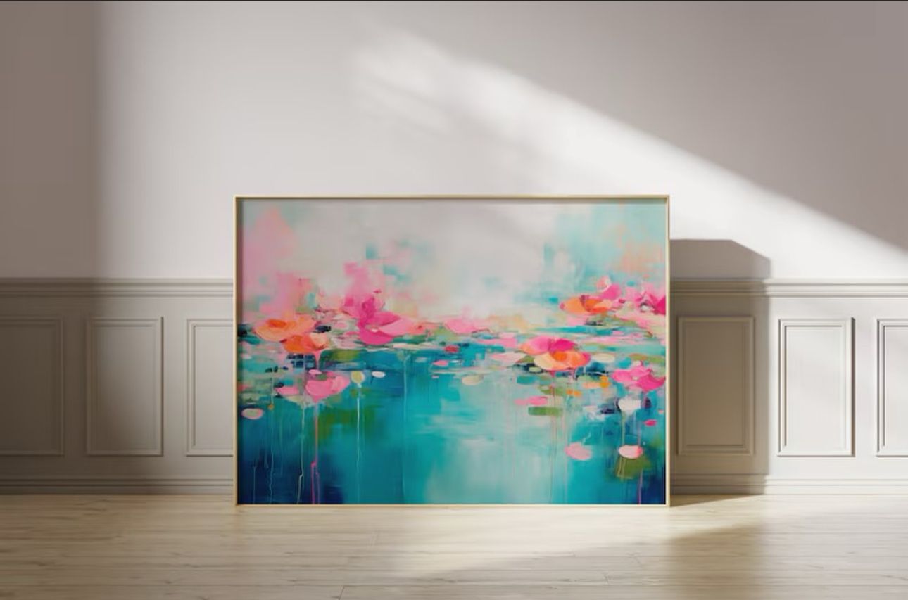 Horizontal Abstract Art | CANVAS