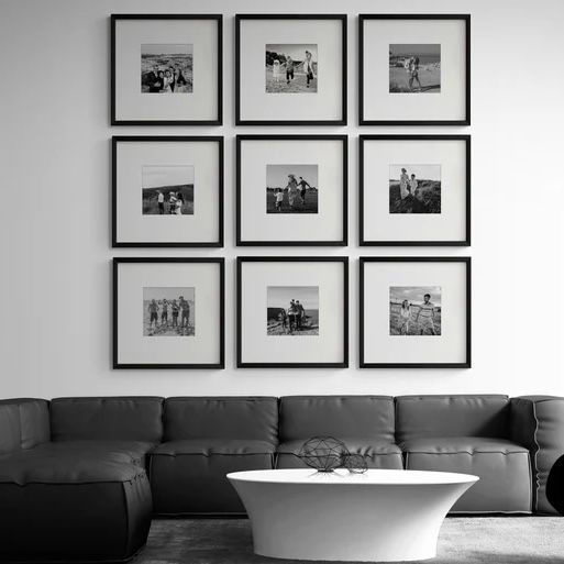 Square Photo Frames | Set of 6 or 9