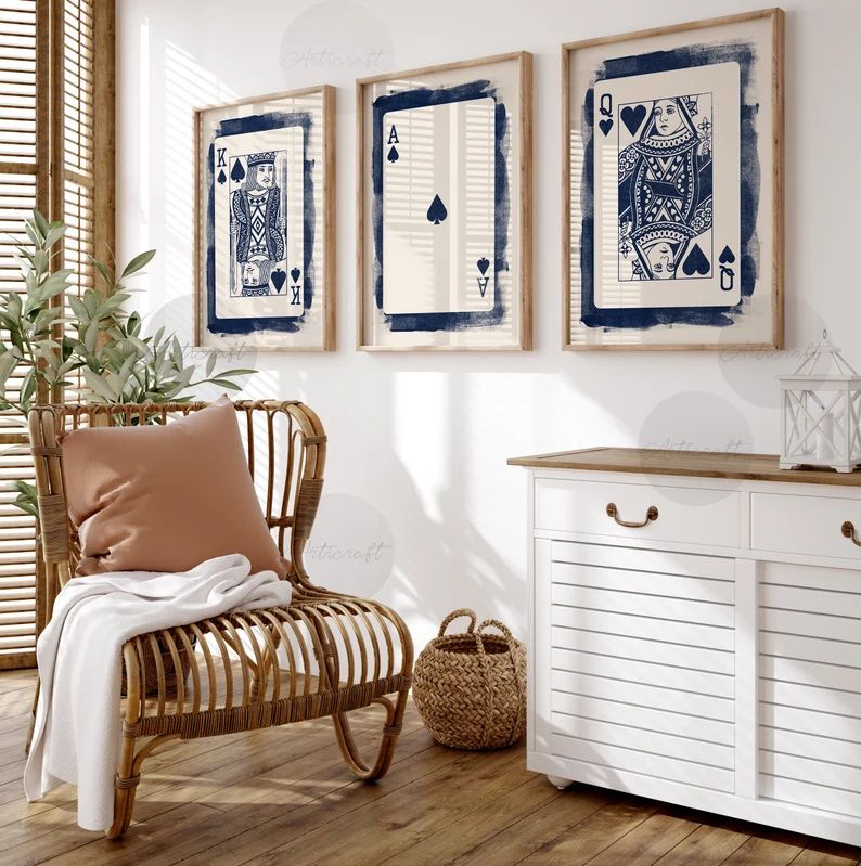 Grey & Gold Wall Art | Set of 3