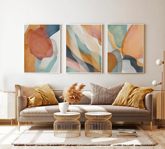 Colorful Abstract Art | Set of 3